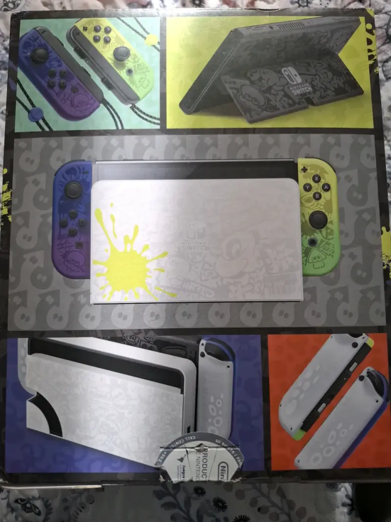 Nintendo Switch OLED Edición Especial Splatoon 3 - 2