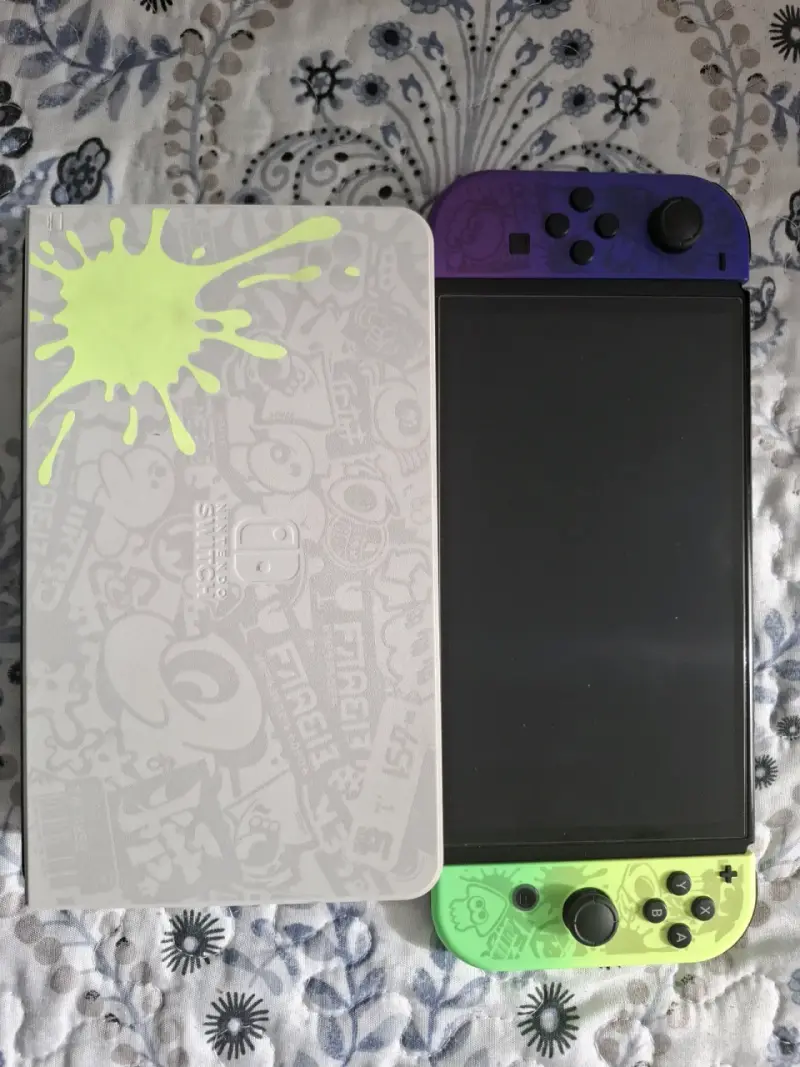 Nintendo Switch OLED Edición Especial Splatoon 3 - 3