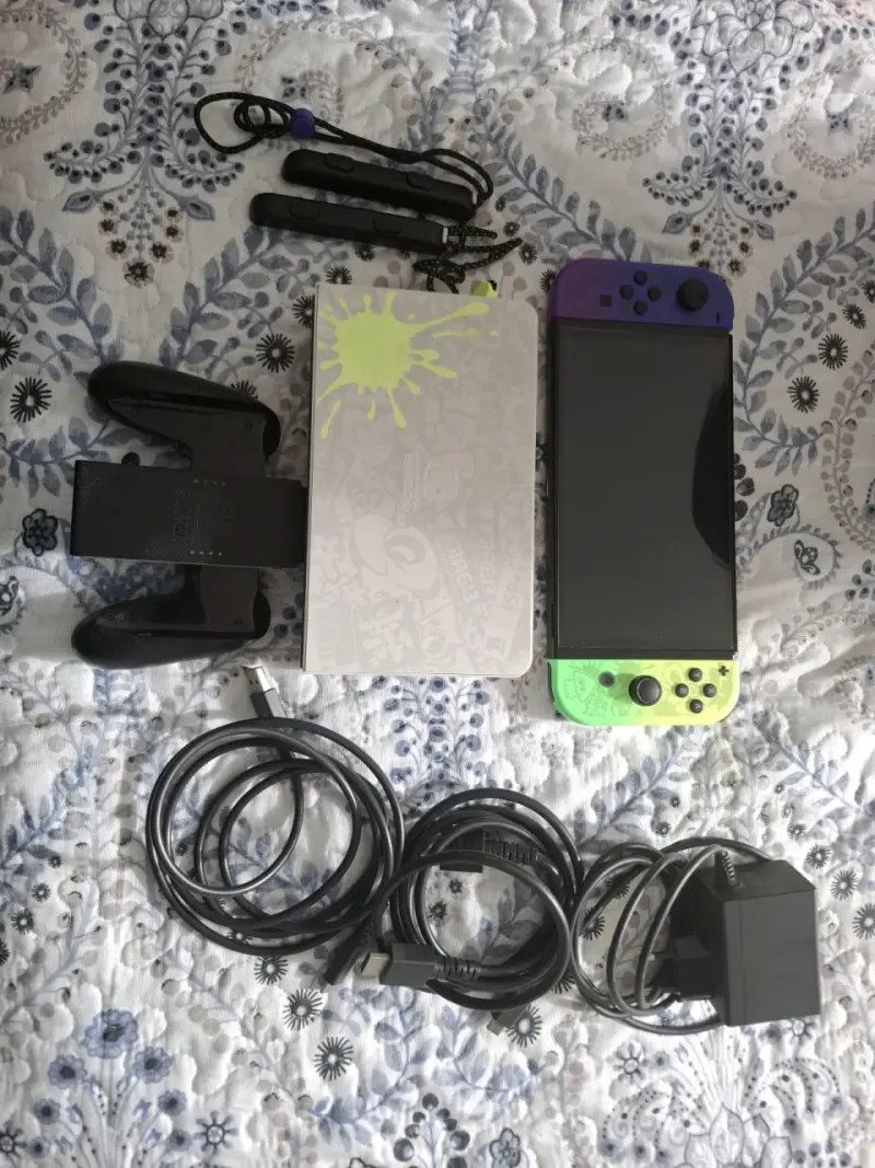 Nintendo Switch OLED Edición Especial Splatoon 3 - 5