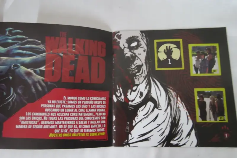 Álbum de stickers The Walking Dead - 2