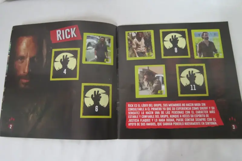 Álbum de stickers The Walking Dead - 3