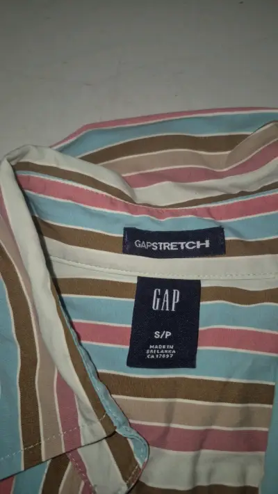 Camisa a rayas multicolor Gap para mujer - miniatura 2