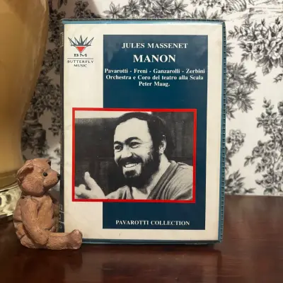 Cassette Doble Pavarotti Collection Ópera Manon - miniatura 1