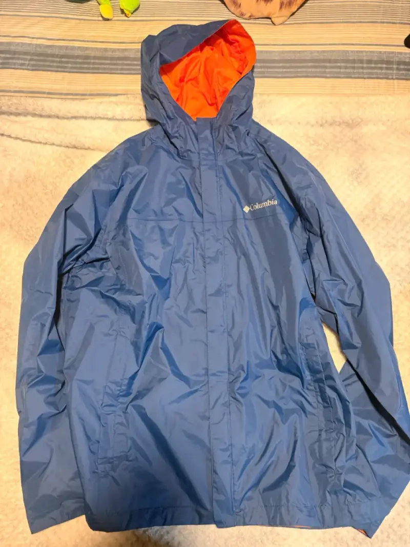 Cortaviento Columbia azul - 1