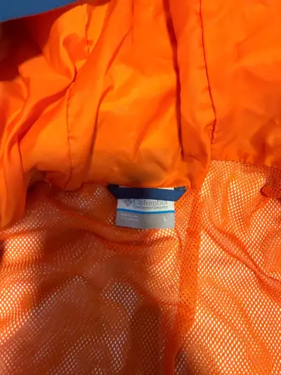 Cortaviento Columbia azul - miniatura 2