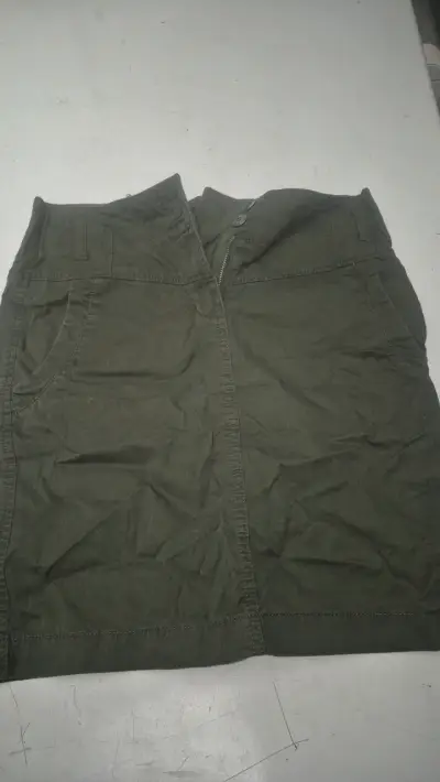 Falda verde militar Esprit talla 34 - miniatura 1