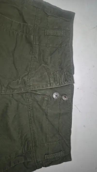 Falda verde militar Esprit talla 34 - miniatura 2