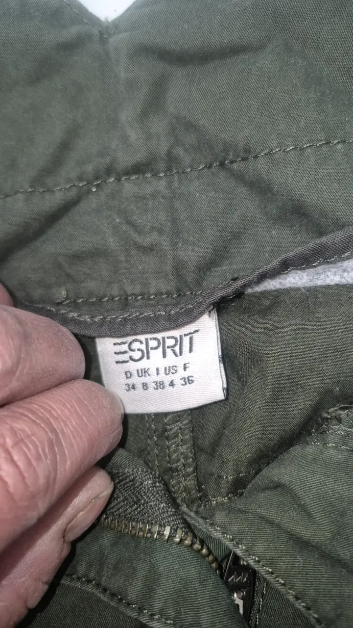 Falda verde militar Esprit talla 34 - 3