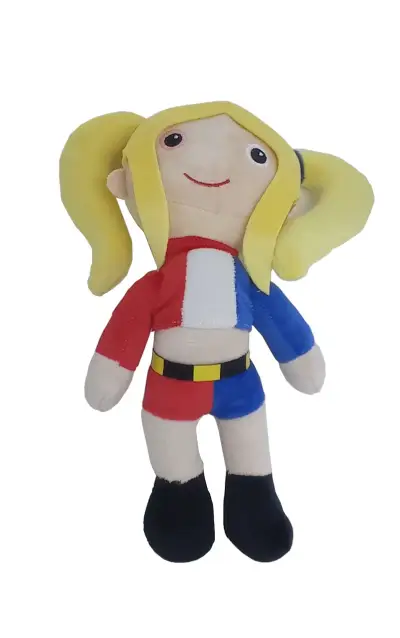Muñeca de peluche estilo superhéroe - miniatura 1