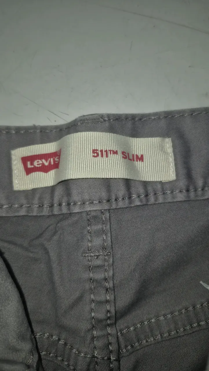Jeans Levi's 511 Slim Gris para Hombre - 3