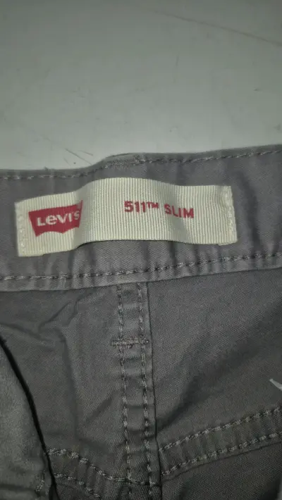 Jeans Levi's 511 Slim Gris para Hombre - miniatura 3