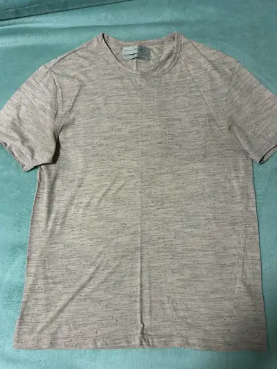 Polera Beige Jaspeada Zara para Hombre - miniatura 1