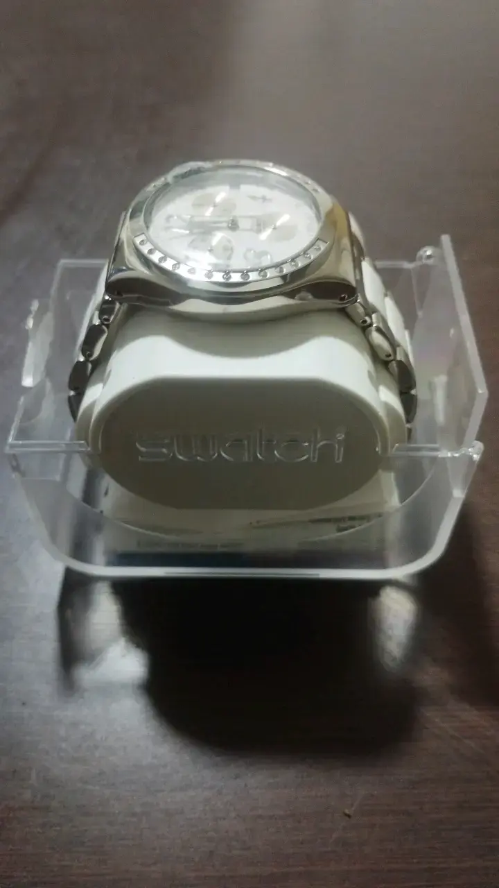 Reloj Swatch de acero inoxidable con cronógrafo - 2