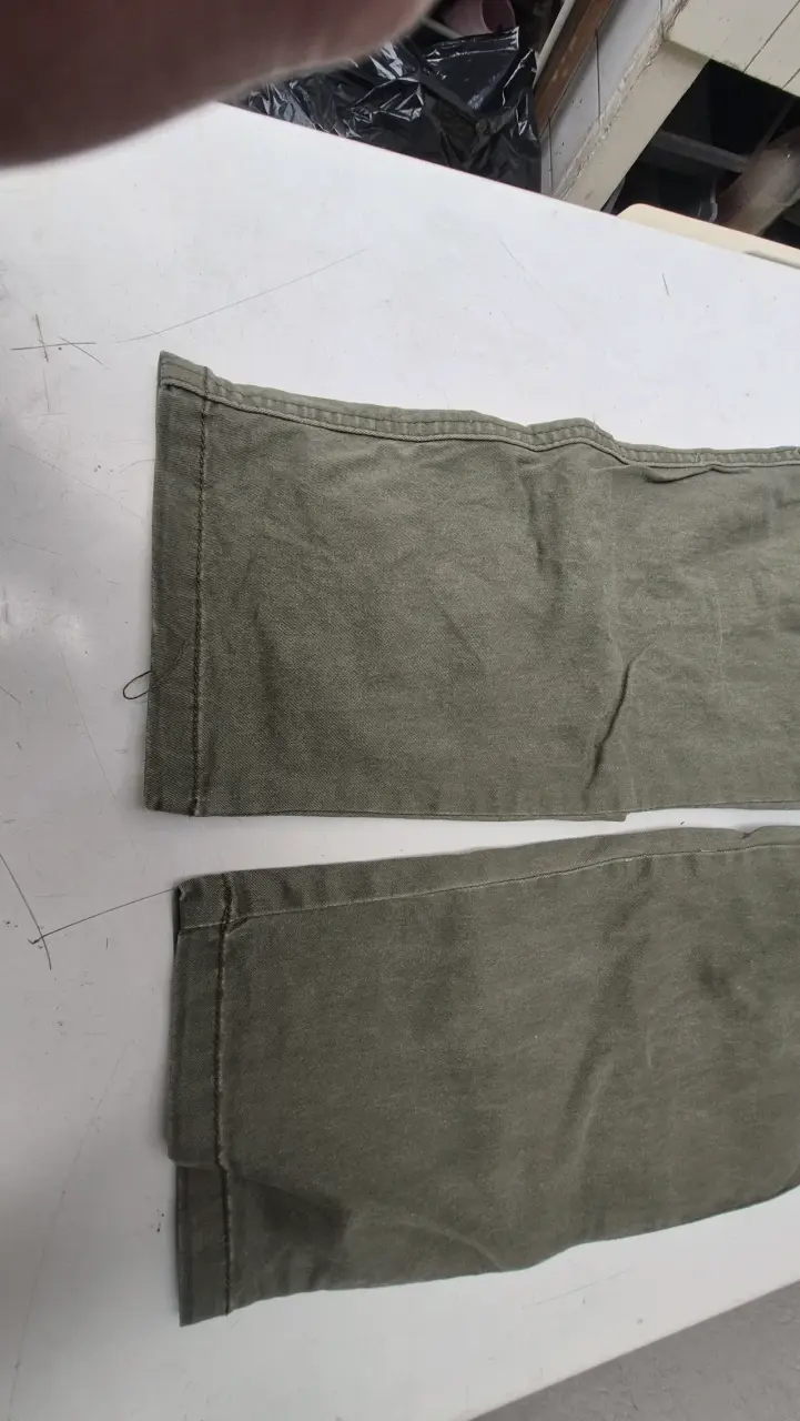 Pantalones cargo verdes AMC talla 28 - 2