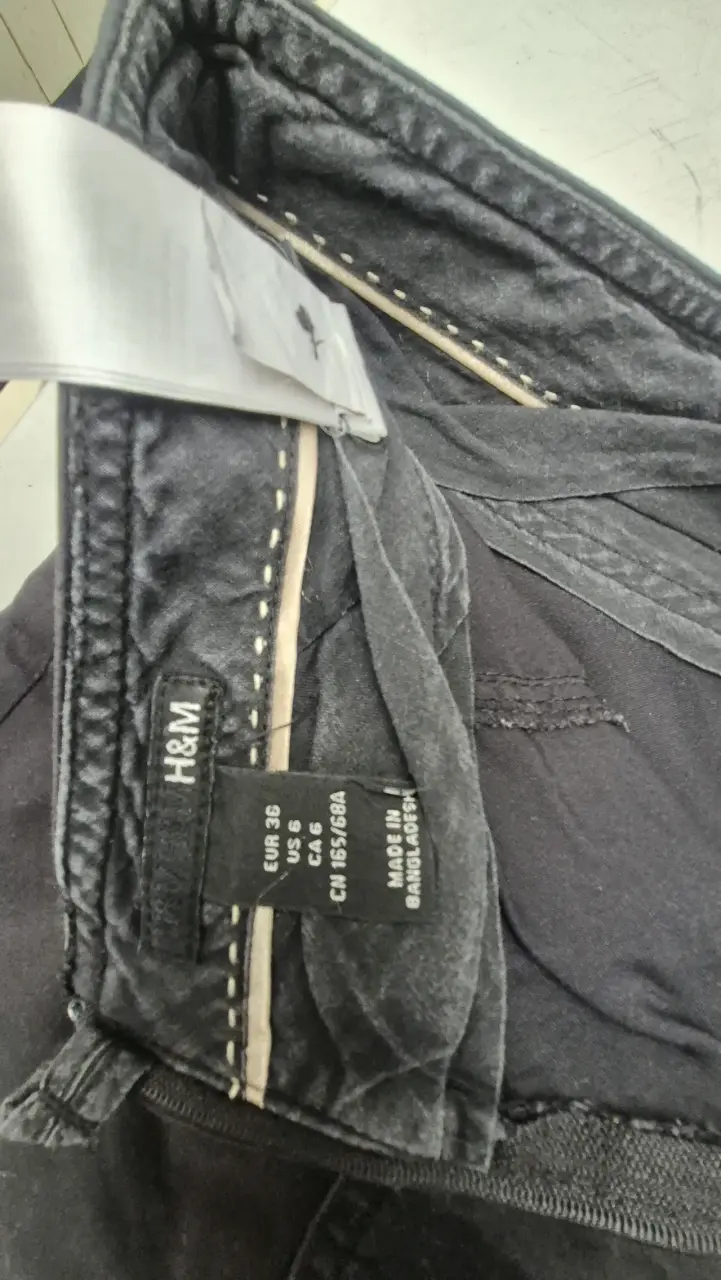 Falda negra H&M talla 38 - 3