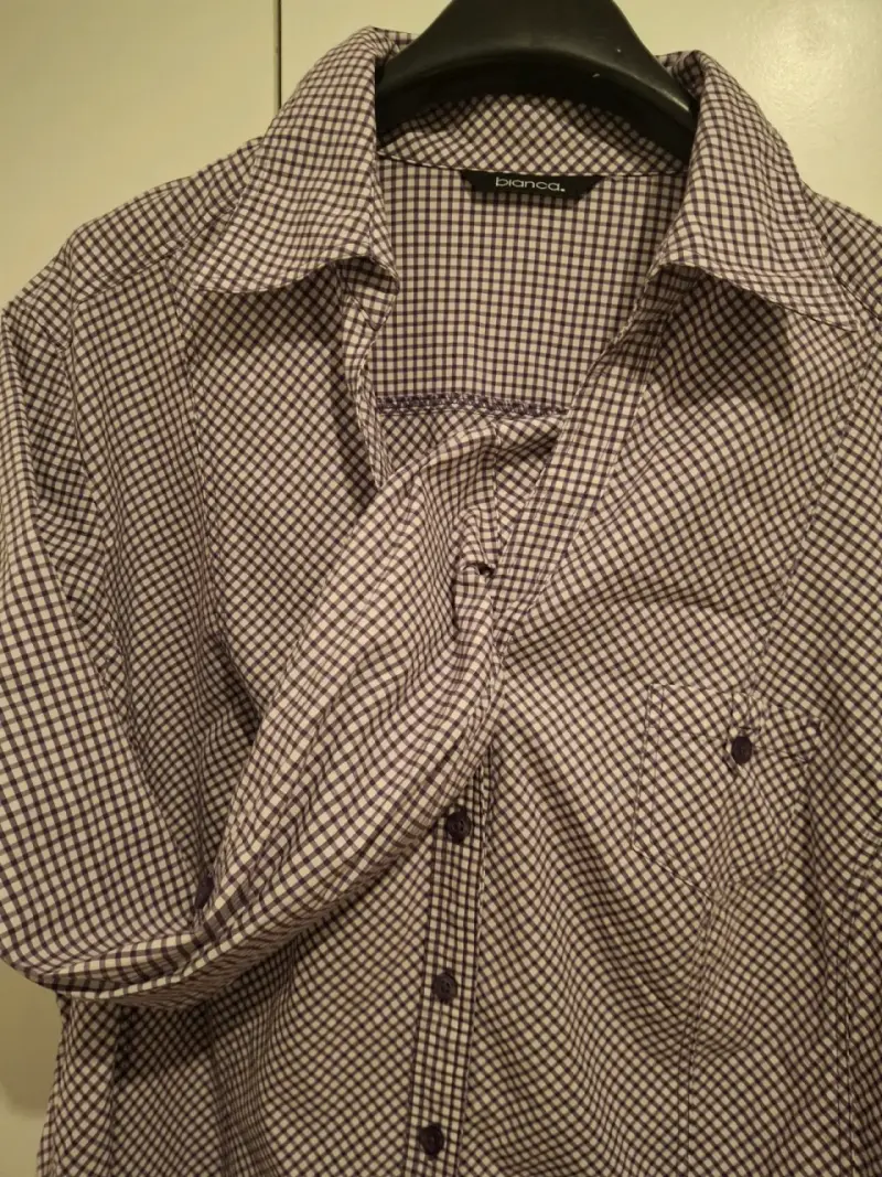 Camisa a cuadros mujer Bianca
