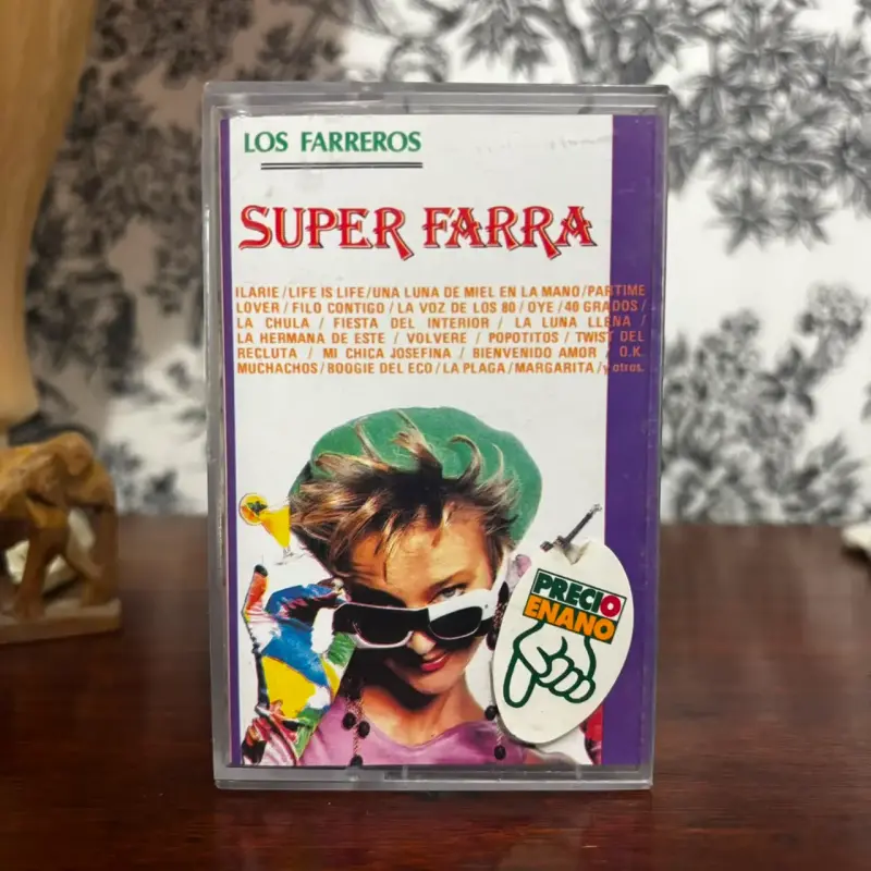 Cassette Super Farra - Los Farreros 1993 Chile - 1