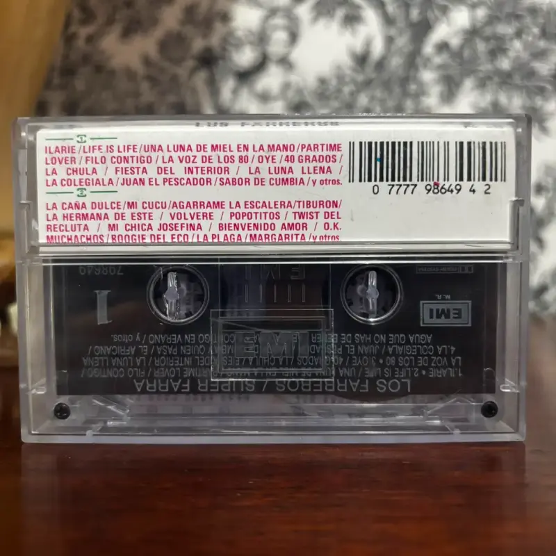 Cassette Super Farra - Los Farreros 1993 Chile - 2