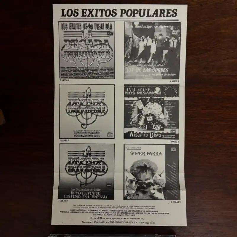 Cassette Super Farra - Los Farreros 1993 Chile - 6