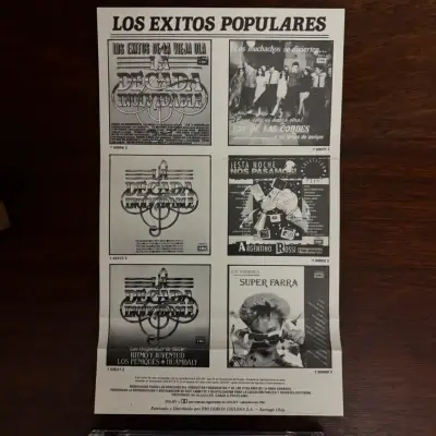 Cassette Super Farra - Los Farreros 1993 Chile - miniatura 6