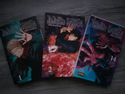 Colección de mangas Jujutsu Kaisen tomos 1, 2 y 14 - miniatura 1