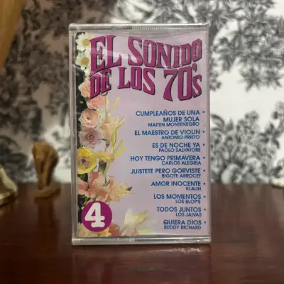 Cassette El Sonido de los 70's Vol. 4 Sellado 1993 - miniatura 1