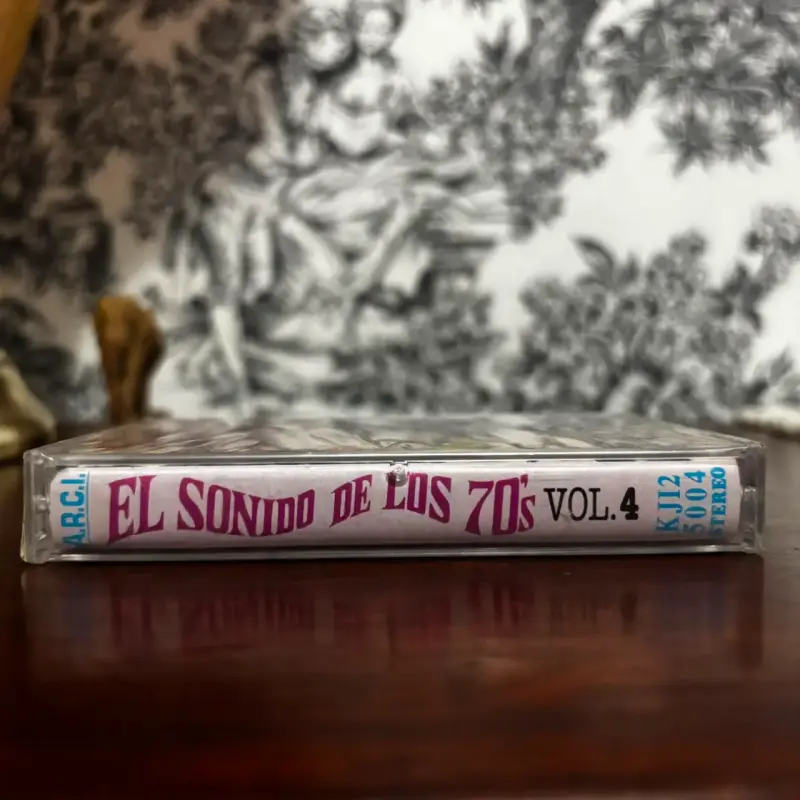 Cassette El Sonido de los 70's Vol. 4 Sellado 1993 - 3