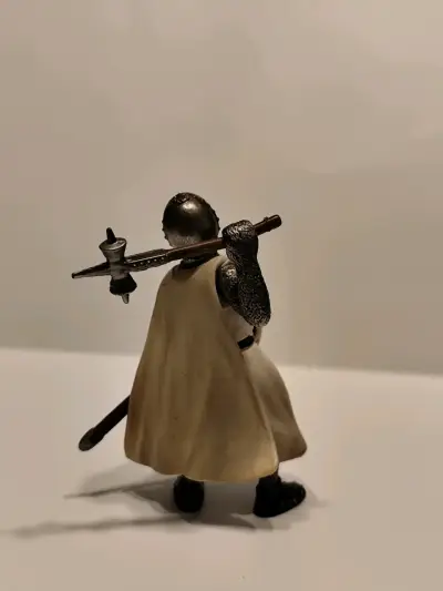 Figura Schleich Caballero Medieval Con Maza Y Escu - miniatura 2
