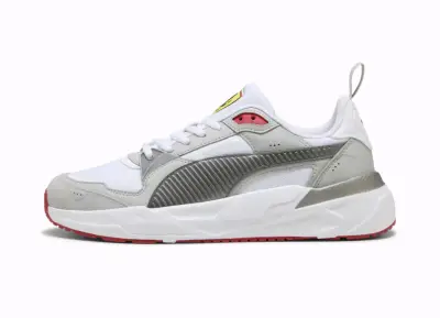 Zapatillas deportivas Puma Ferrari blancas y grises - miniatura 1