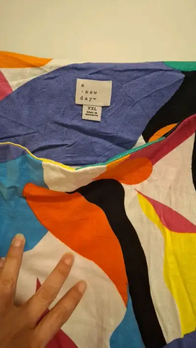 Vestido sin mangas estampado multicolor talla XXL - miniatura 2