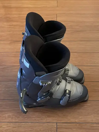Botas de esquí grises Salomon - miniatura 3