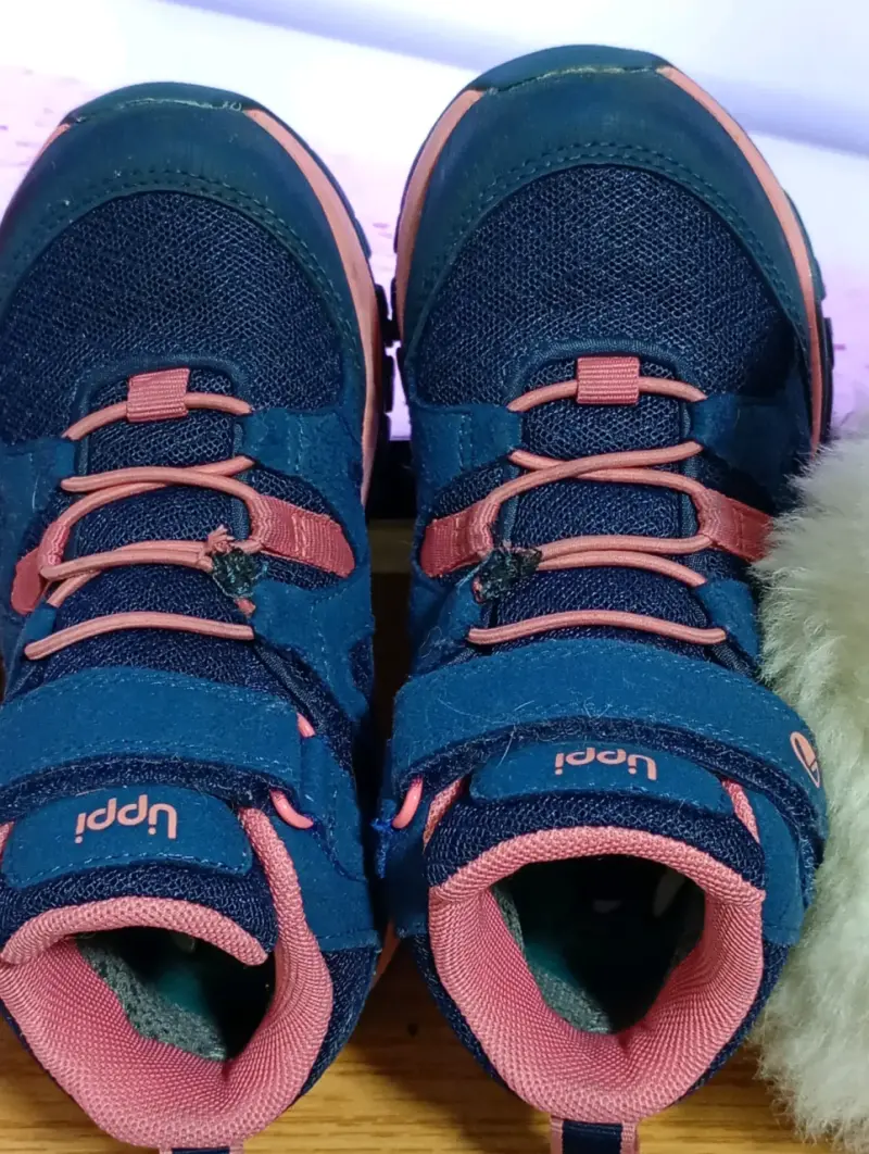 Zapatillas deportivas para niños lippi azul y rosa