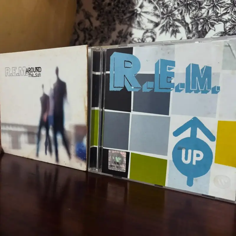 Lote CDs REM Around the Sun 2004 - Up 1999 - 1