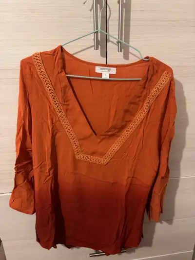 Blusa naranja  University Club - miniatura 1