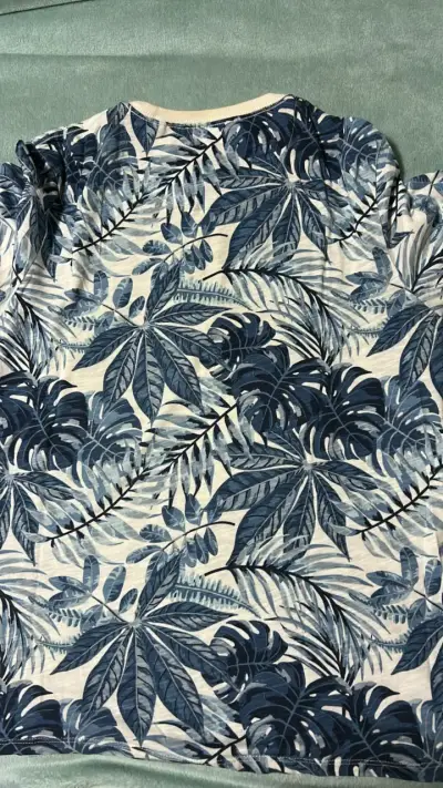 Polera estampada tropical Alaniz talla S - miniatura 4