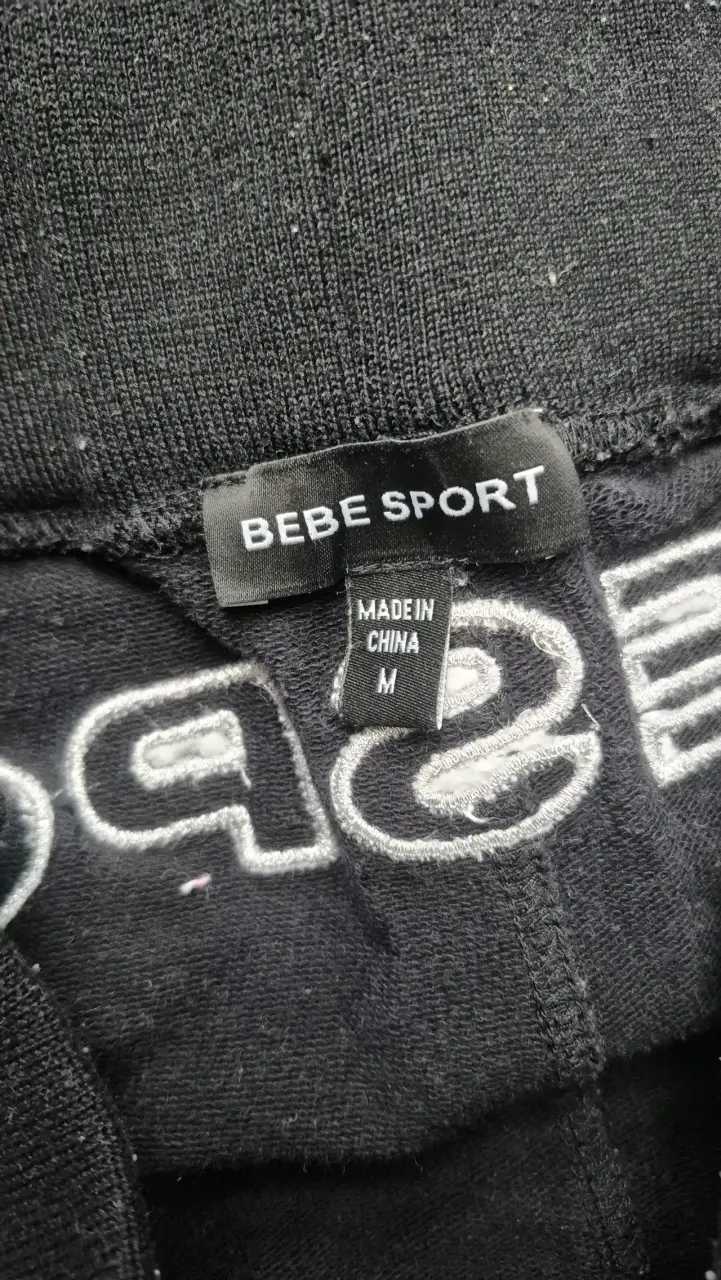Pantalones deportivos negros Bebe Sport - 3