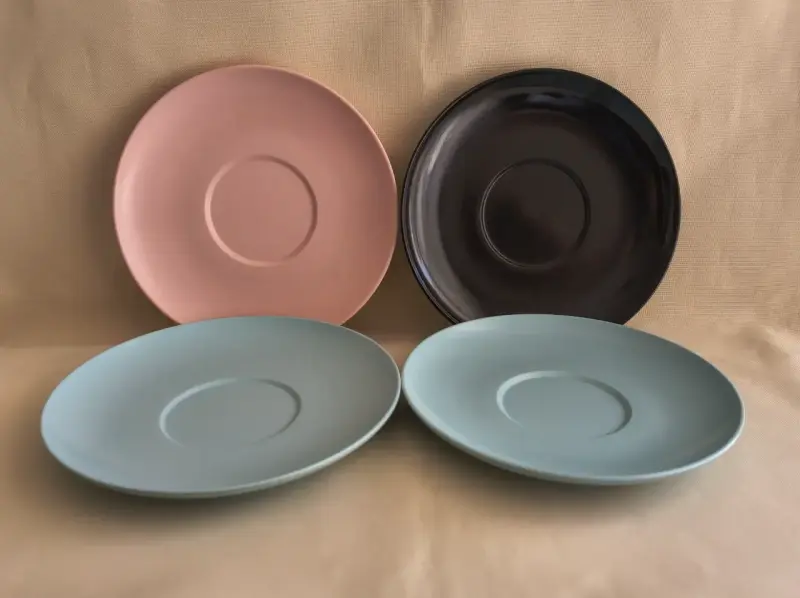 Platos (Tamaño Te ) Vintage Melamina Wenco - 1