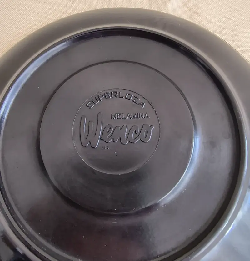 Platos (Tamaño Te ) Vintage Melamina Wenco - 5