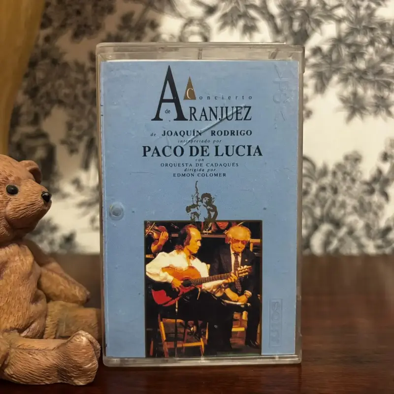 Cassette Paco de Lucía Concierto de Aranjuez 1991 - 4