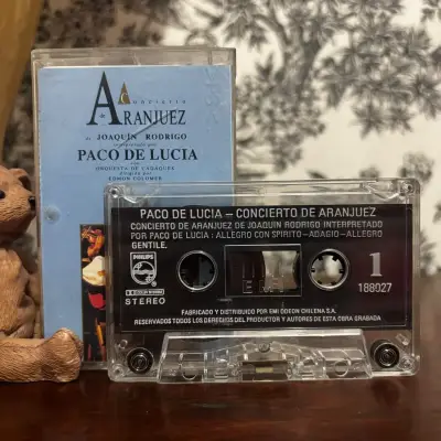 Cassette Paco de Lucía Concierto de Aranjuez 1991 - miniatura 5
