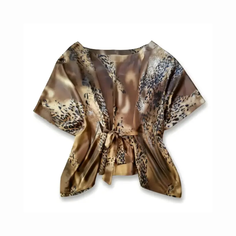 Blusa para mujer Farfalle Talla L Animal Print - 1