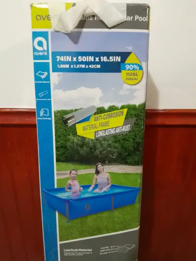 Piscina rectangular Avenli 1128L con marco anticorrosión - miniatura 2