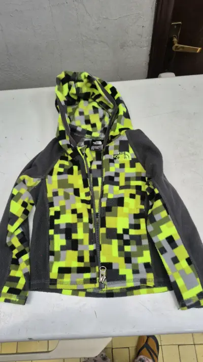 Chaqueta polar para niños The North Face con capucha - miniatura 1