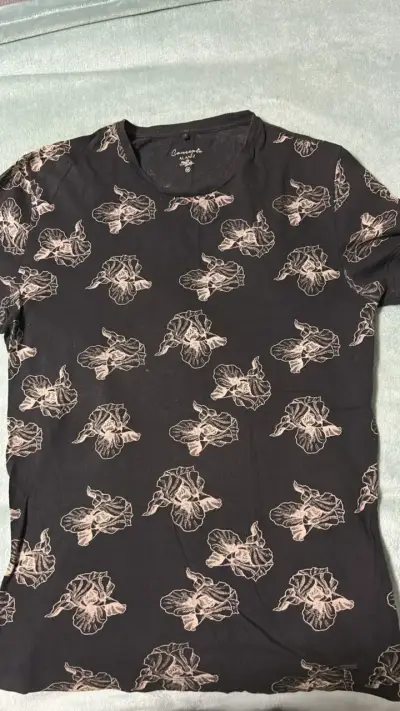 Polera estampada negra Alaniz Concepts - miniatura 3