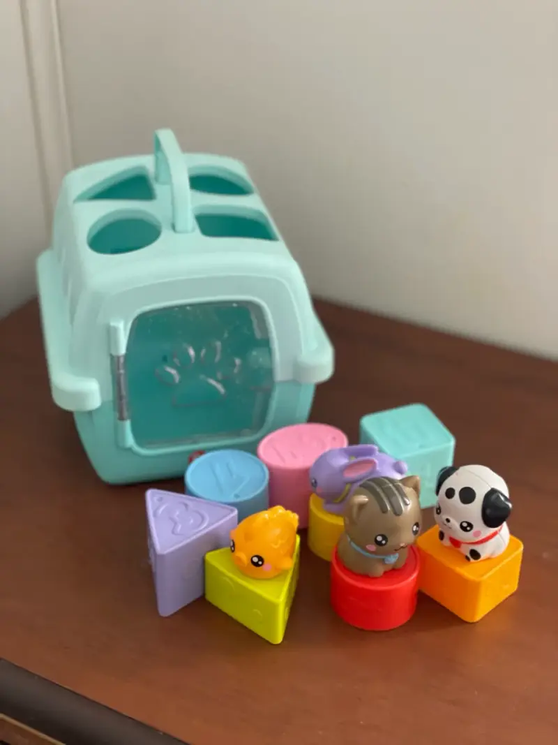 Juguete Fisher-Price Bloques de Mascotas Bebés - 1