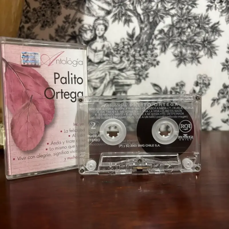 Cassette Antología Palito Ortega 2003 Chile - 2