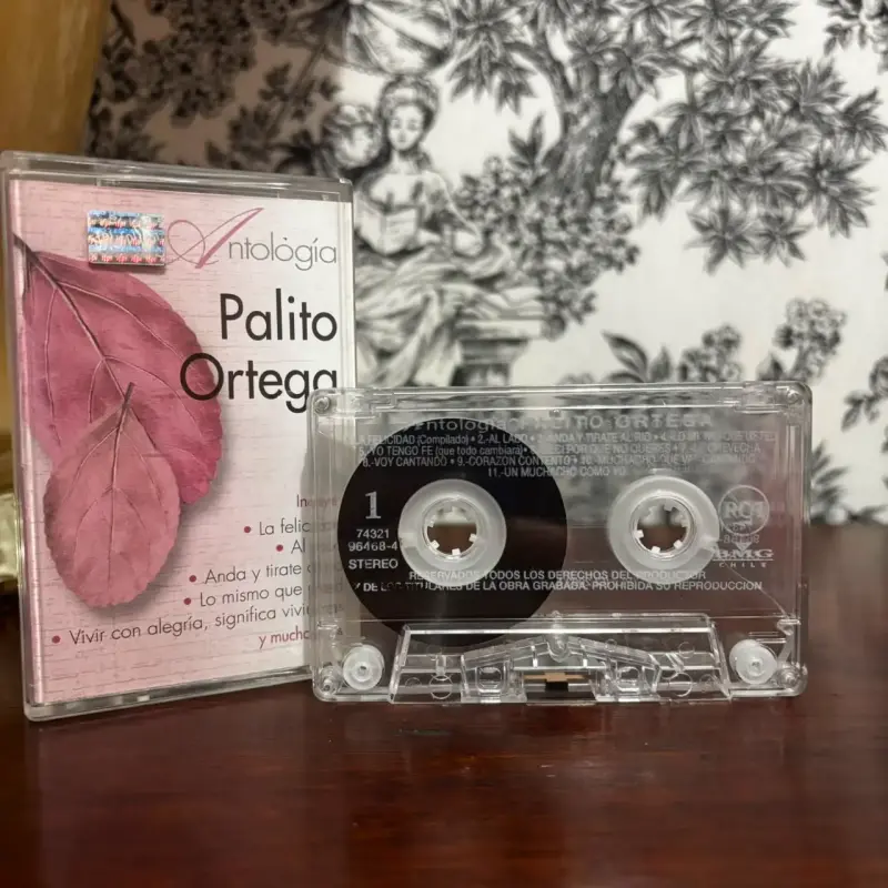 Cassette Antología Palito Ortega 2003 Chile - 3
