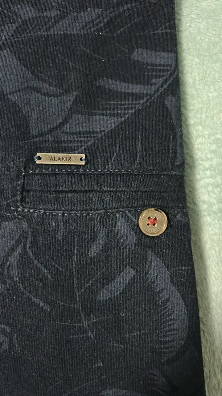 Polera estampada azul Alaniz para hombre - 2