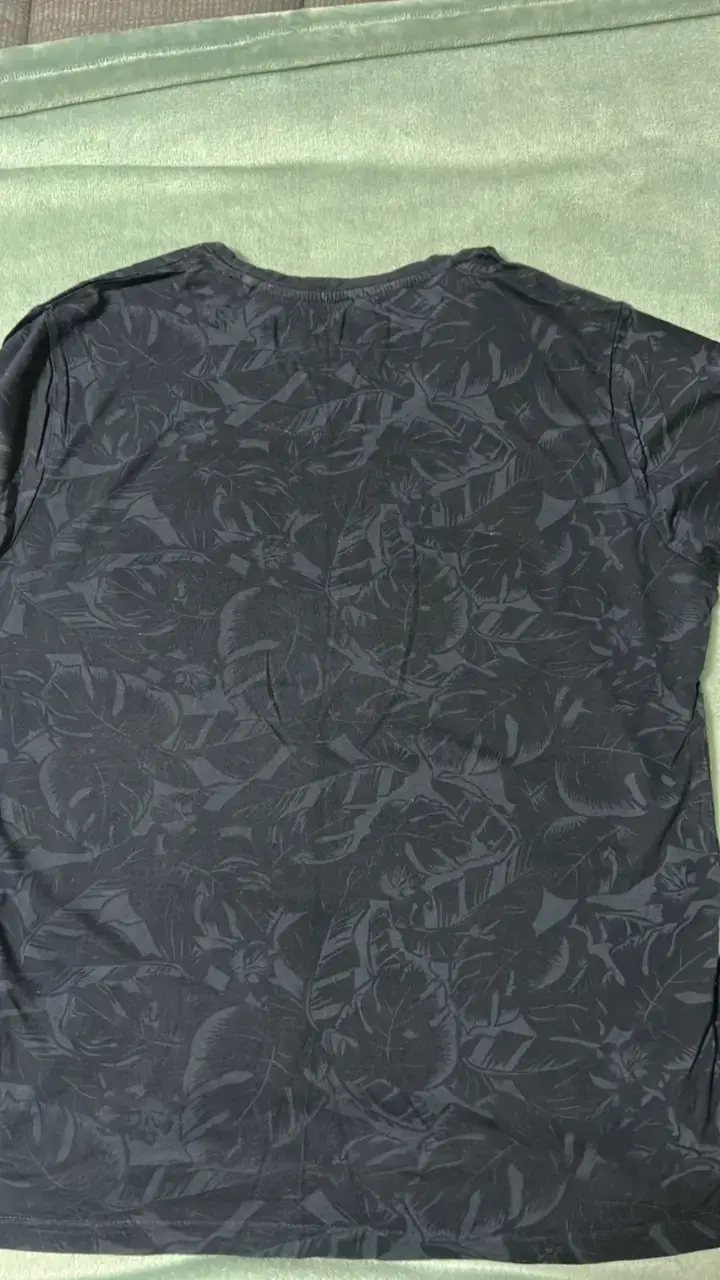 Polera estampada azul Alaniz para hombre - 5