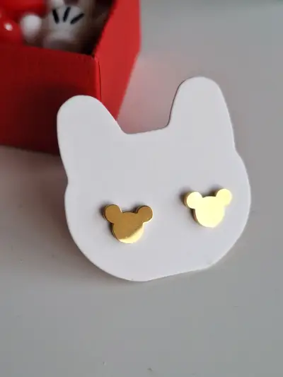 Set de 4 aros pequeños de acero inoxidable - miniatura 3